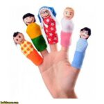 عروسک انگشتی خانواده 5 عددی - تصویر 2