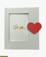 قاب عکس چوبی کودکانه طرح قلب koala accessories - تصویر 2
