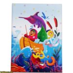 لوح جشن الفبا برجسته ( سه بعدی ) کتابی کد 17 - تصویر 5