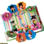 لوح پیش دبستانی سه بعدی ( برجسته ) کتابی کد 79 - تصویر 3