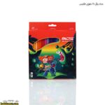 مداد رنگی 24 رنگ مقوایی فکتیس