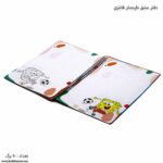 دفتر 50 برگ طرحدار فانتزی باز شده 6
