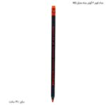 مداد قرمز 3 گوش بدنه مشکی MQ - تصویر 2